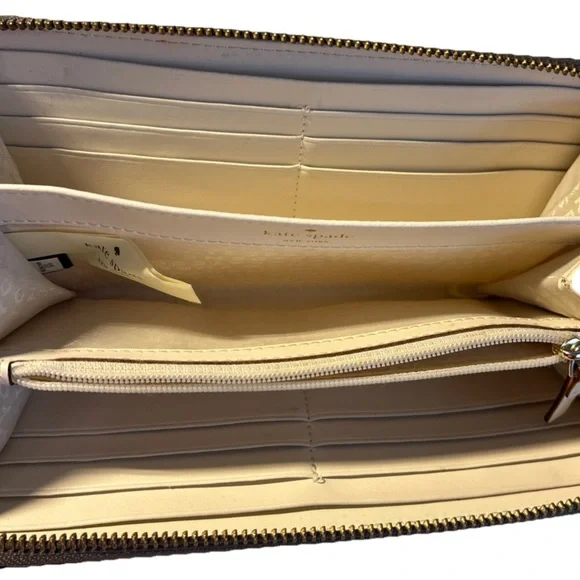 Kate Spade Laurel Way Neda Saffiano leather Wallet in Thunder CL - Picture 5 of 7